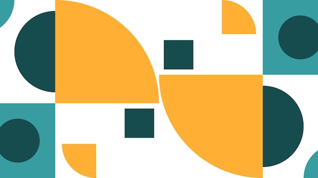 a yellow and orange logo with the yellow rectangles on the right