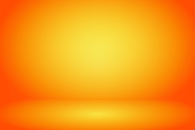 Yellow and orange studio room background