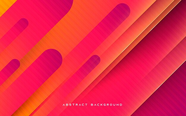 Vector yellow and purple gradient geometric background