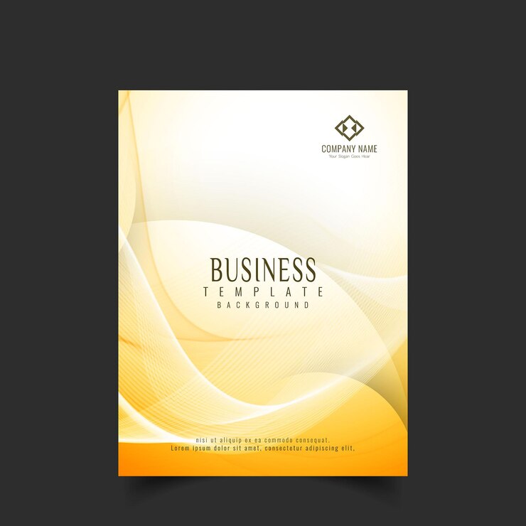 Vector a yellow sign that says business business on it