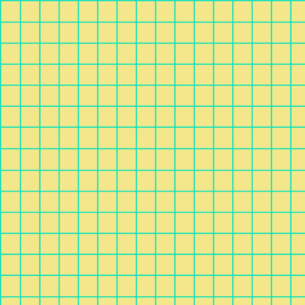 Vector a yellow square with a pattern of squares that say the number 1