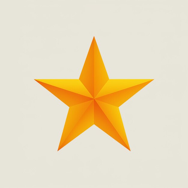 Vector a yellow star with the word quot star quot on it