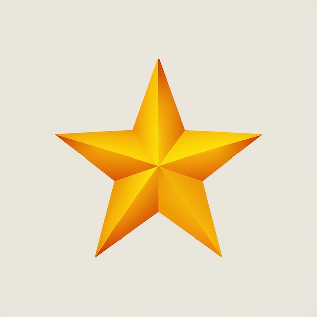 Vector a yellow star with the word quot star quot on it