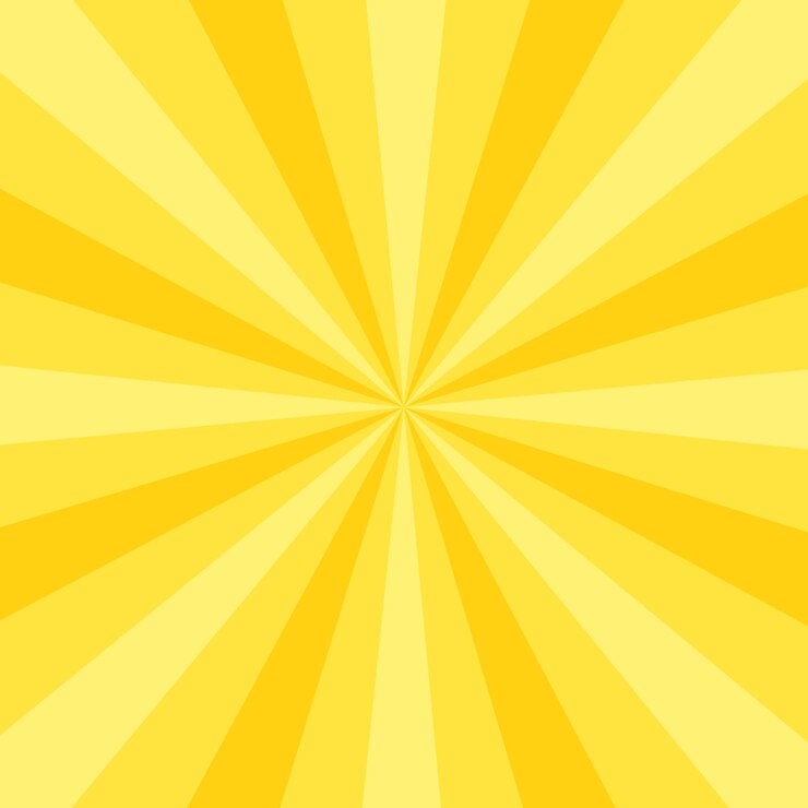 Vector yellow sunbeam background sun rays starbust wallpaper