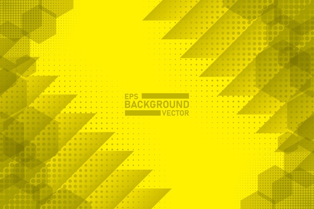 Yellow vector background illustration design