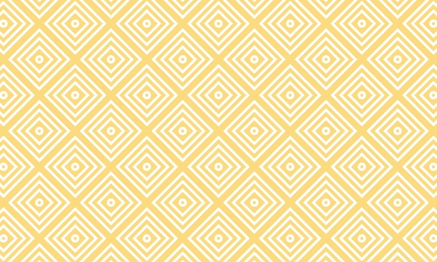 Vector a yellow and white background with a pattern of diamonds.