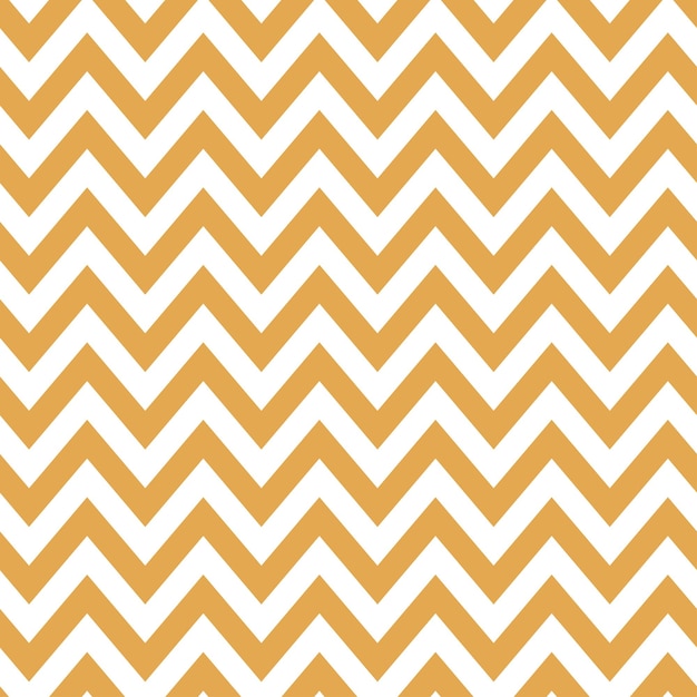 Modello senza cuciture giallo e bianco chevron