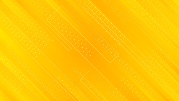 A yelloworange background with a moving diagonal and dot composition