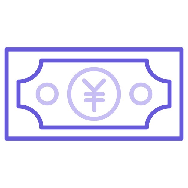 엔 통화 터 일러스트레이션