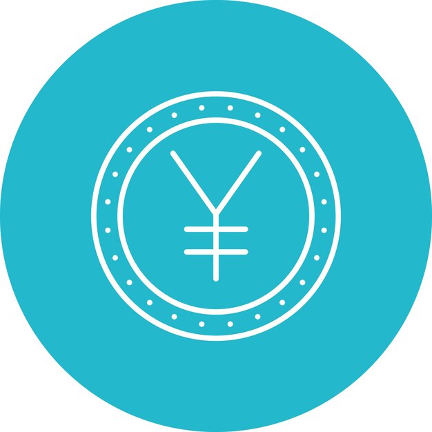 Vector yen icon