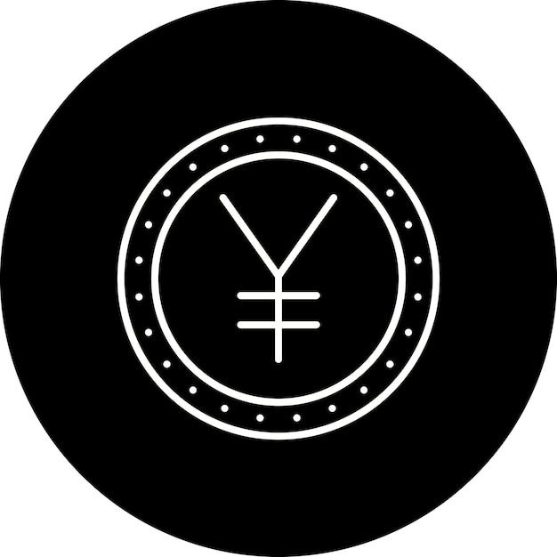 Vector yen icon