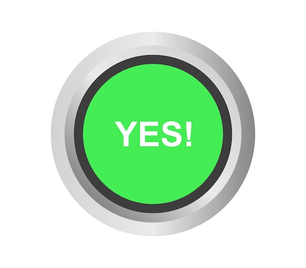 Yes button