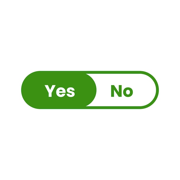yes no button