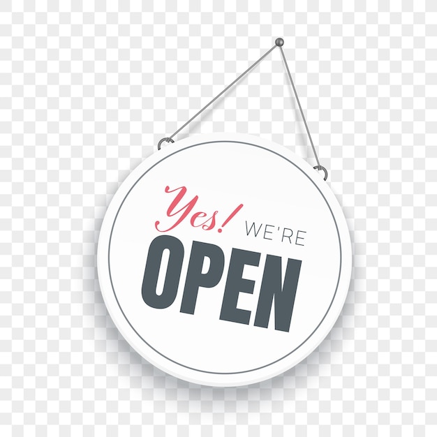 Yes we are open signboard