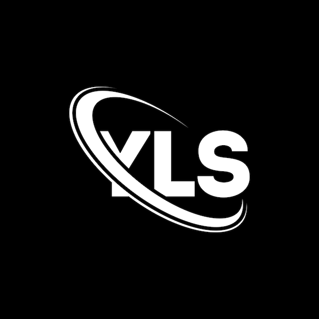 YLSのロゴ YLSの文字 YLSのデザイン YLSのイニシャル 円と大文字のモノグラム YLSのタイポグラフィー 技術事業と不動産ブランド