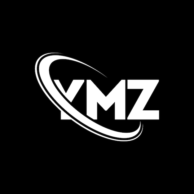 YMZ logo YMZ letter YMZ letter logo design Initials YMZ logo linked with circle and uppercase monogram logo YMZ typography for technology business and real estate brand