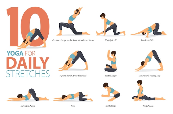 Vector yoga 188 09 snelle heup