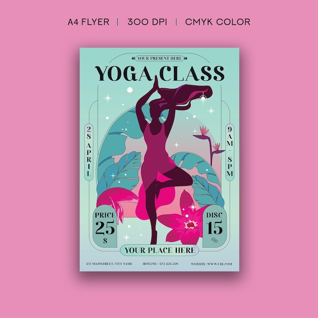 Yoga Class Flyer