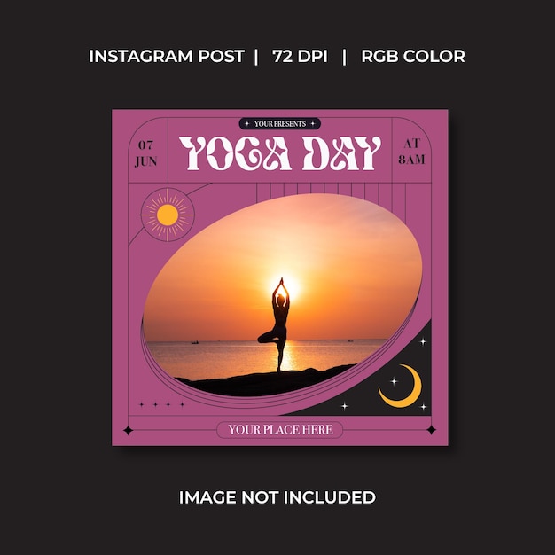 Yoga dag Sociale media