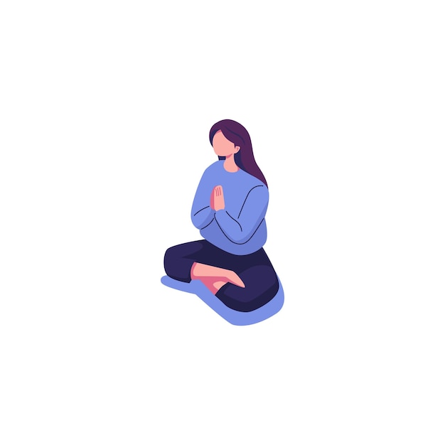 yoga health benefits of the body mind and emotions a pregnant woman with her partner in a yoga pose meditate preparing parents for childbirth vector