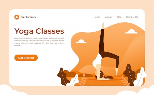 Yoga Landing Page