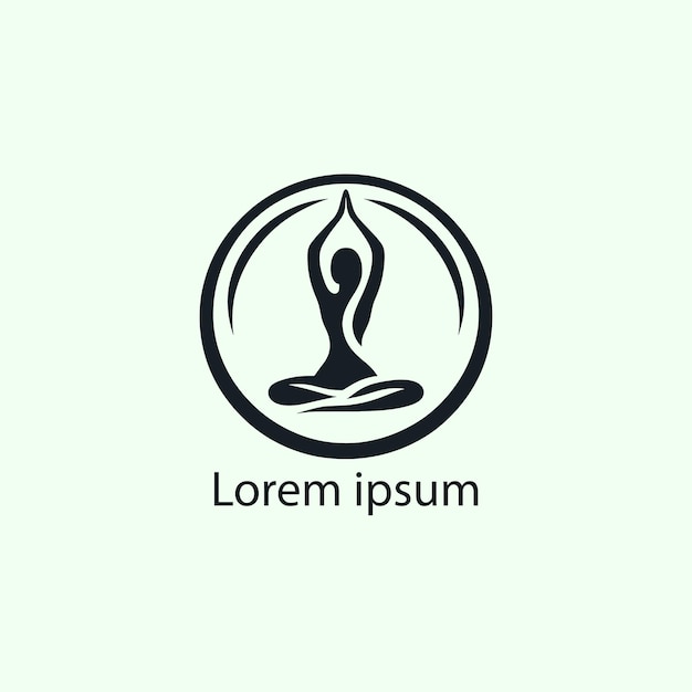 a yoga logo design for you