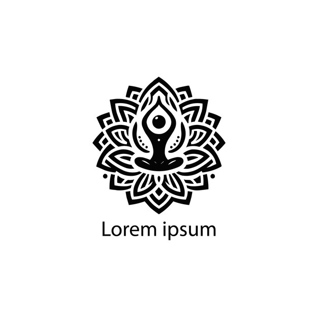 a yoga logo design