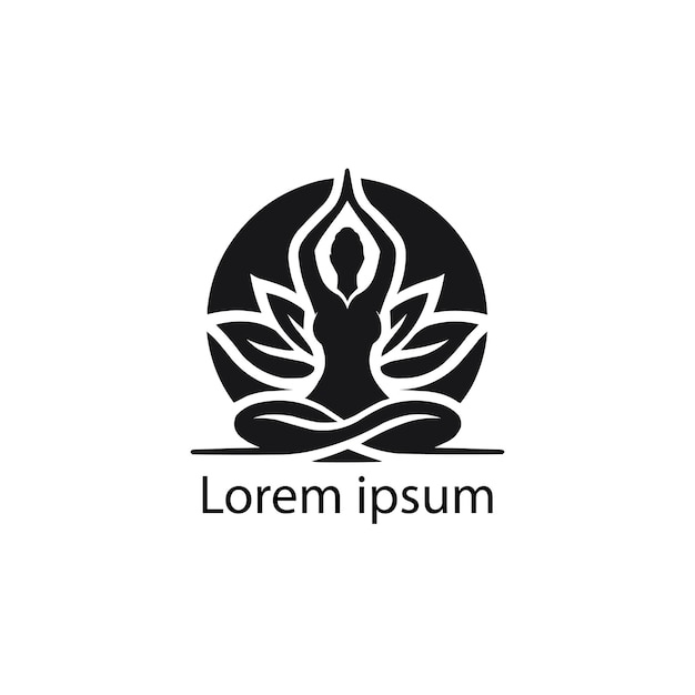 a yoga logo design