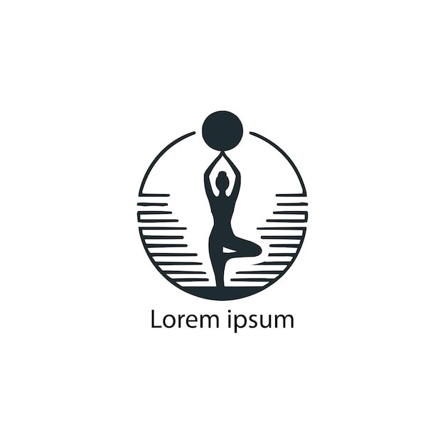 a yoga logo design