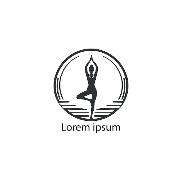 a yoga logo design