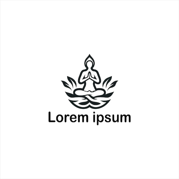 yoga logo design