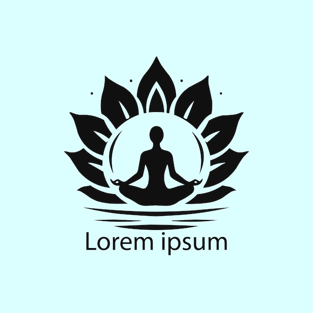 yoga logo design