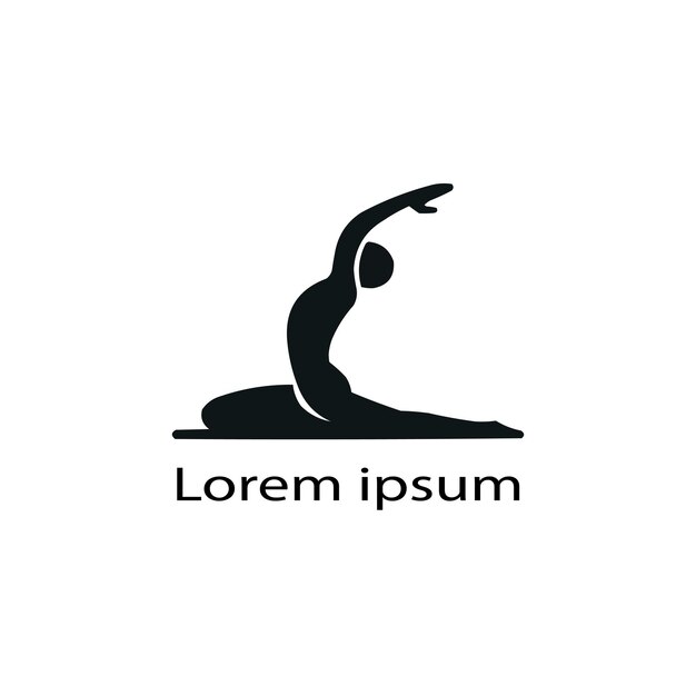 yoga logo design