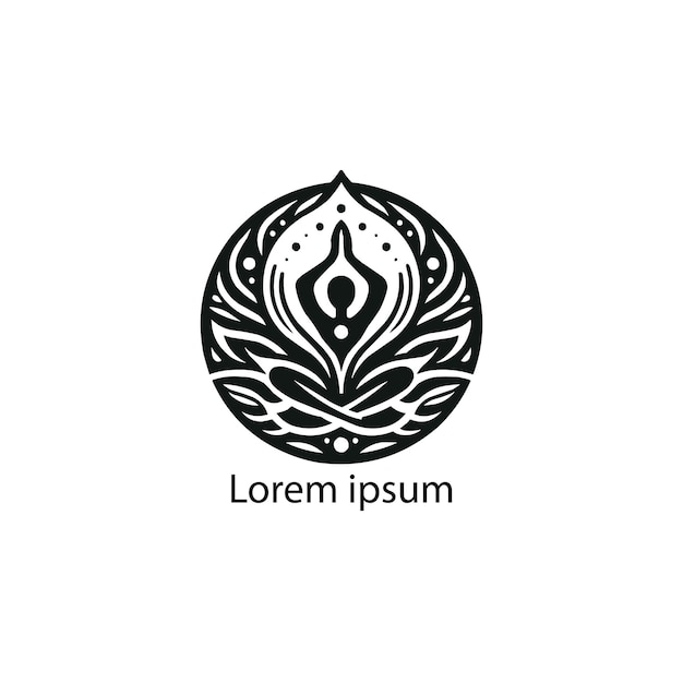 a yoga logo design