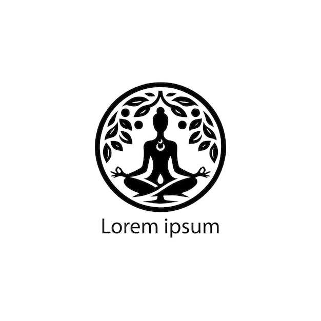 a yoga logo design