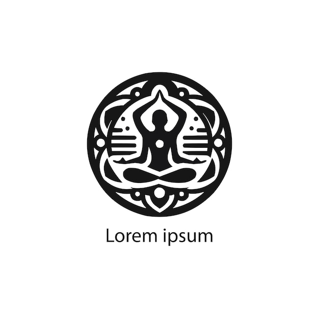 yoga logo design