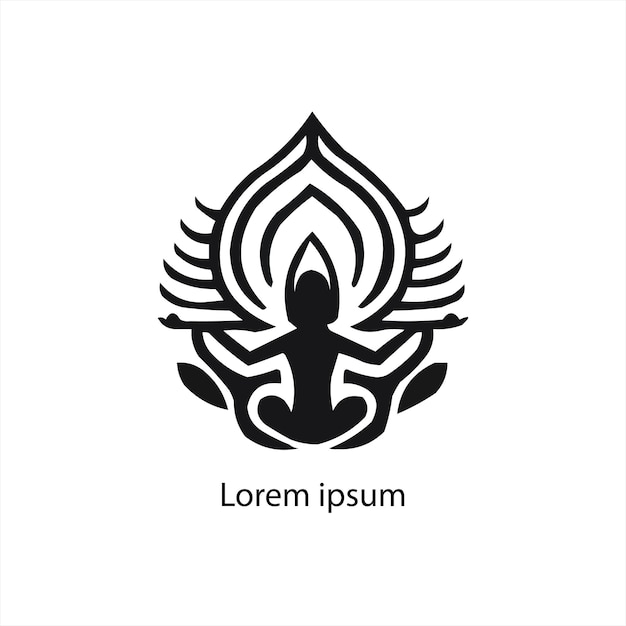 a yoga logo design