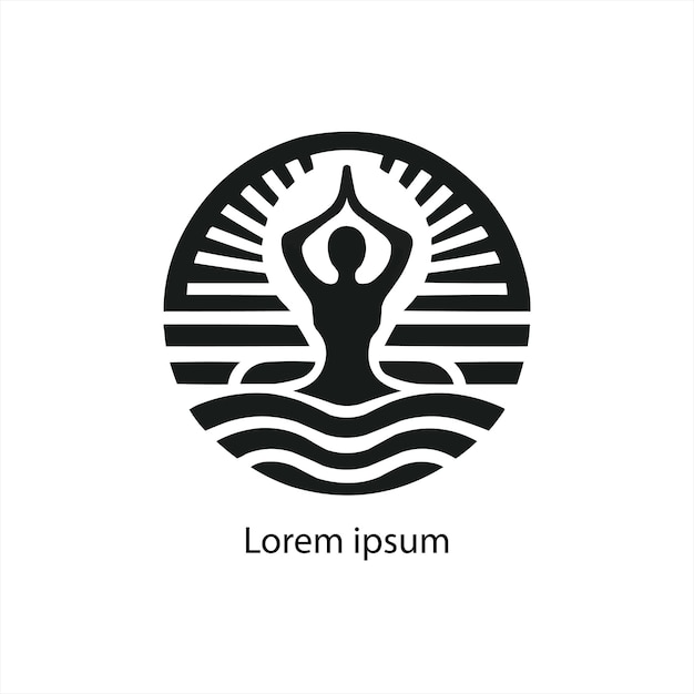 a yoga logo design