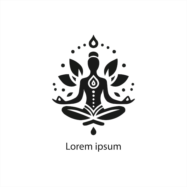 a yoga logo design