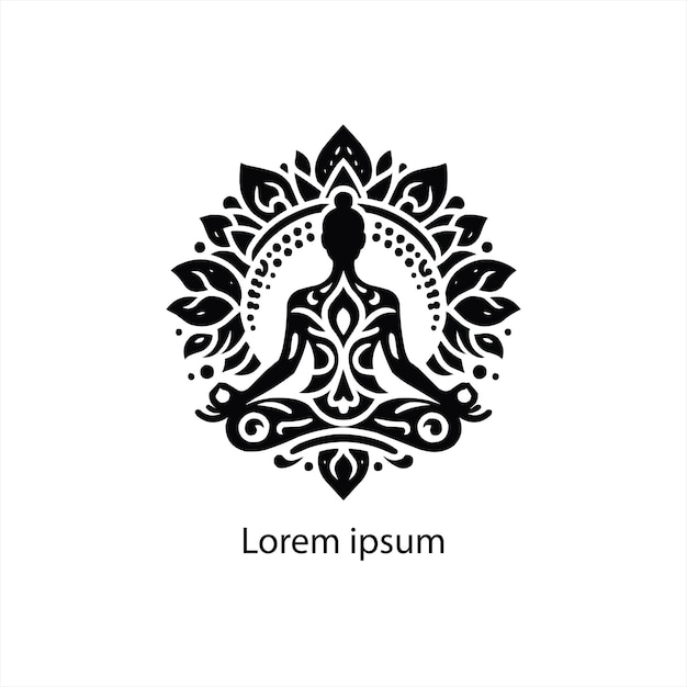 a yoga logo design