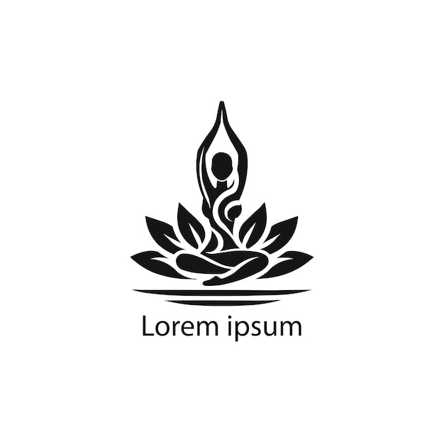 a yoga logo design