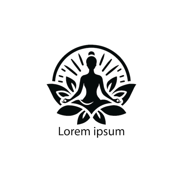 a yoga logo design