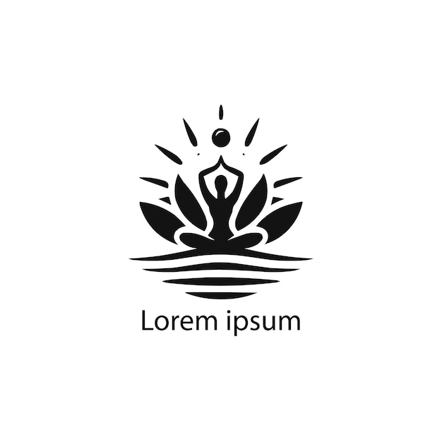 a yoga logo design