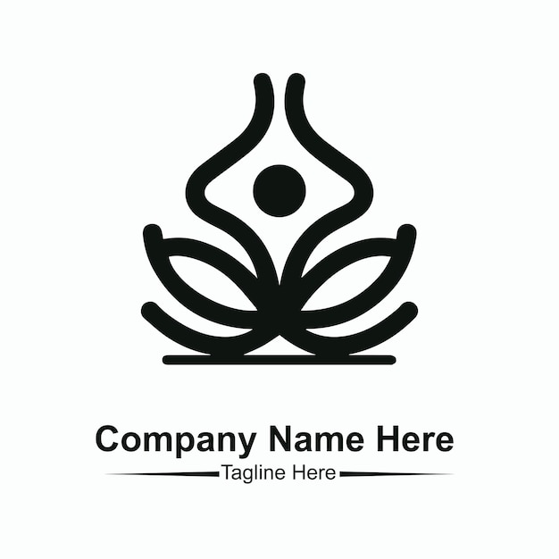 Vector do yoga logo here