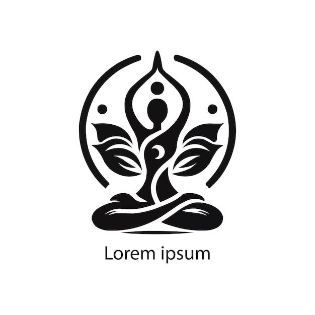 Yoga logo ontwerp