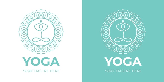 Yoga Logo Template