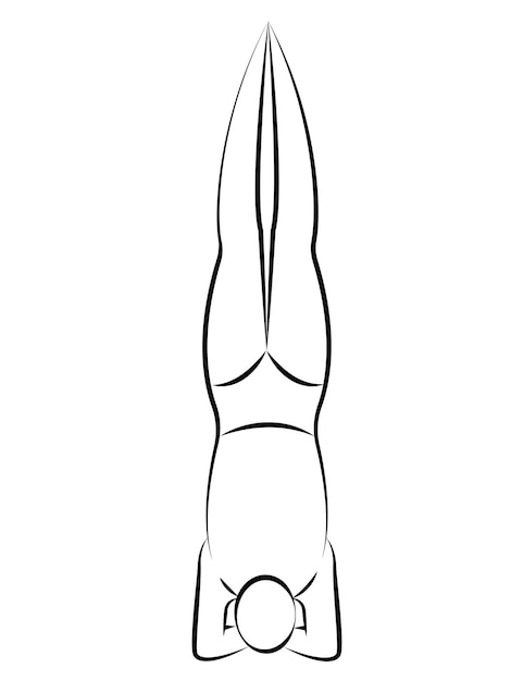 Yoga Pose, eenvoudige lijntekeningen, pictogramstijl, yoga-logo, fysieke oefening