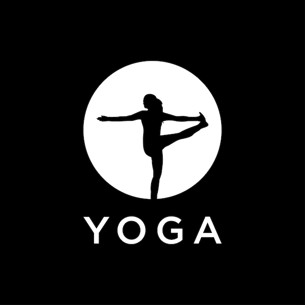 Posa di yoga, donna che fa allungamento della gamba, silhouette di divisione della gamba, ritratto di linea vettoriale, figura di ginnasta, disegno di linea di contorno in bianco e nero. isolato su uno sfondo bianco