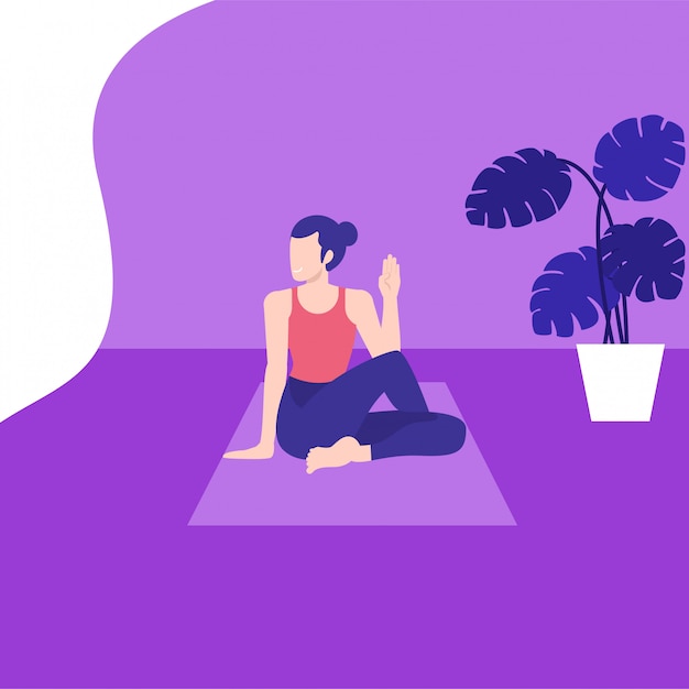 yoga pose 