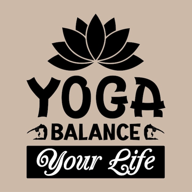 Yoga Quotes T shirt Design